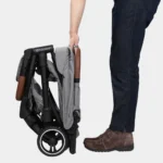 Coche compacto Zenda stellar gris BabyTrend - Imagen 3