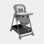 Silla de comer Mealtime gris BBQOOL